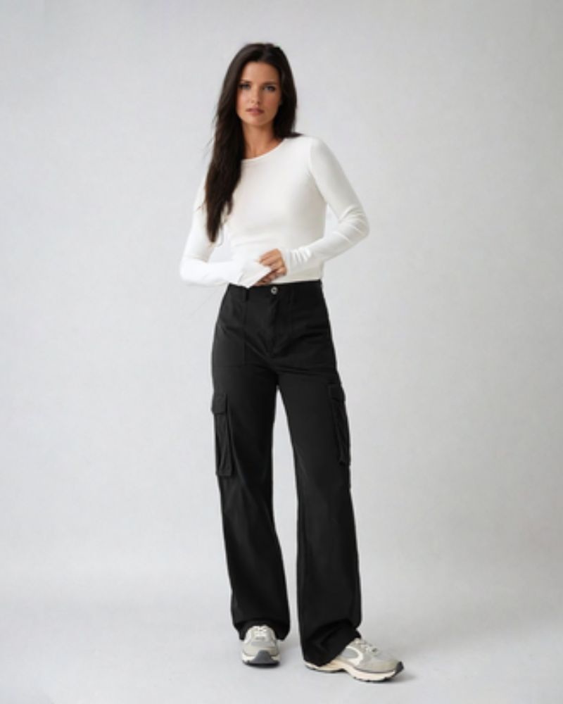 STILARA - Women's Slimming Cargo Pants with a Timeless Design