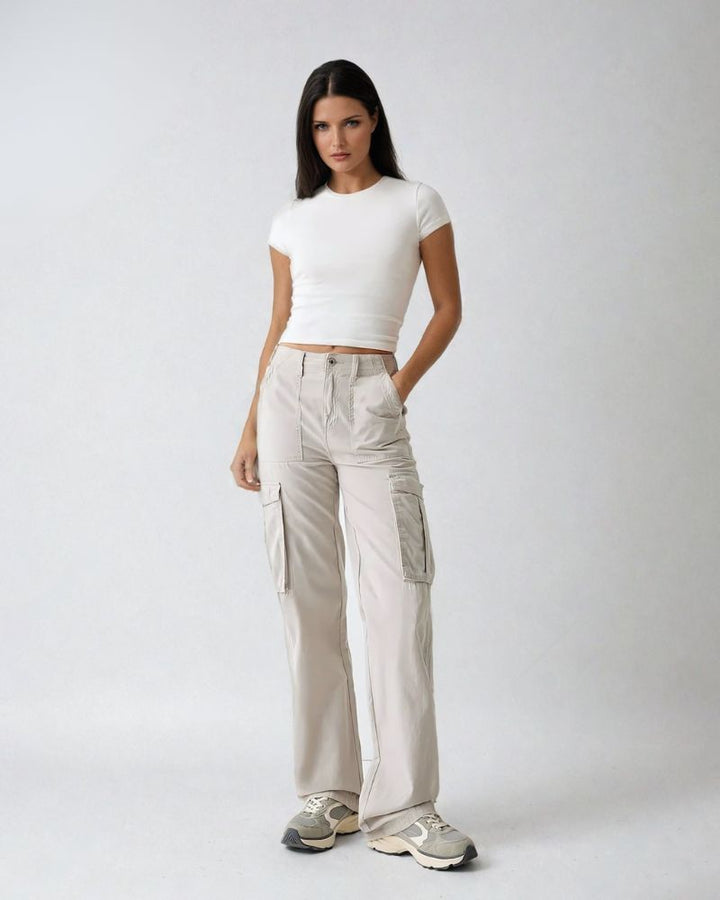 STILARA - Women's Slimming Cargo Pants with a Timeless Design