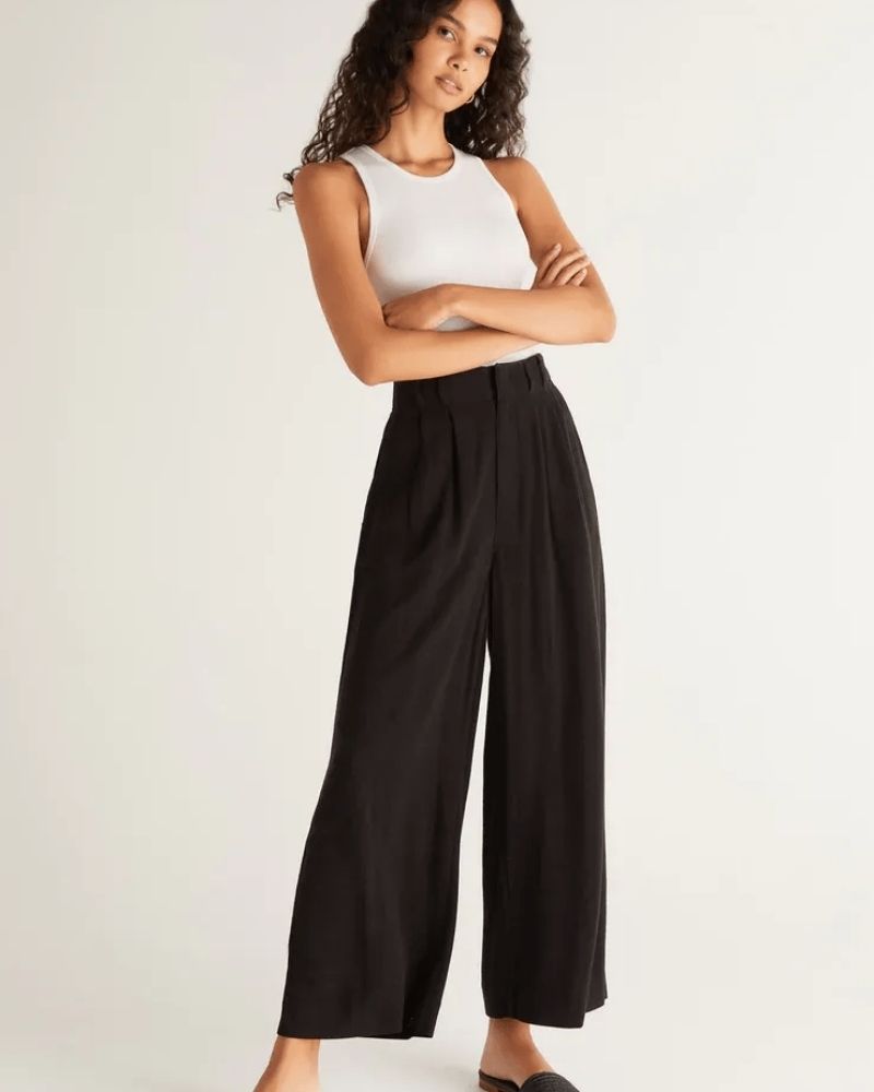 DEILA - Casual Wide-Leg Trousers with a Chic and Comfortable Fit