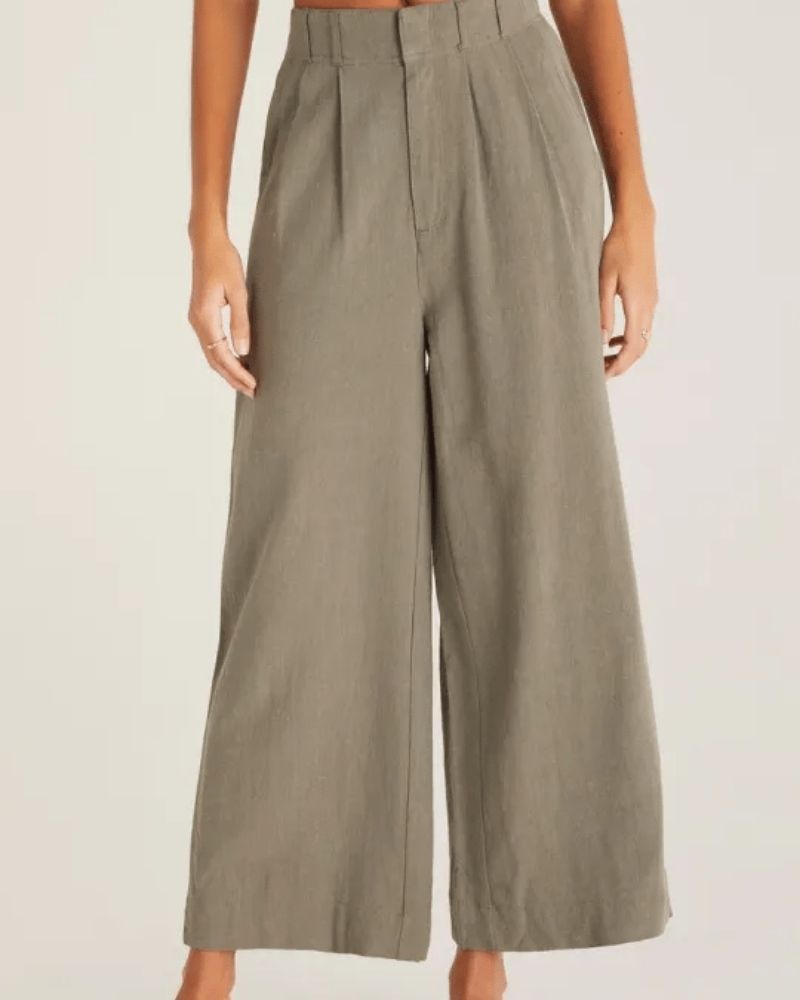 DEILA - Casual Wide-Leg Trousers with a Chic and Comfortable Fit