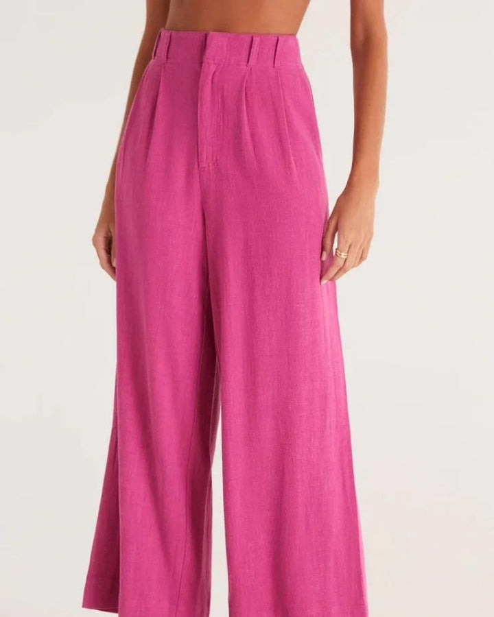 DEILA - Casual Wide-Leg Trousers with a Chic and Comfortable Fit