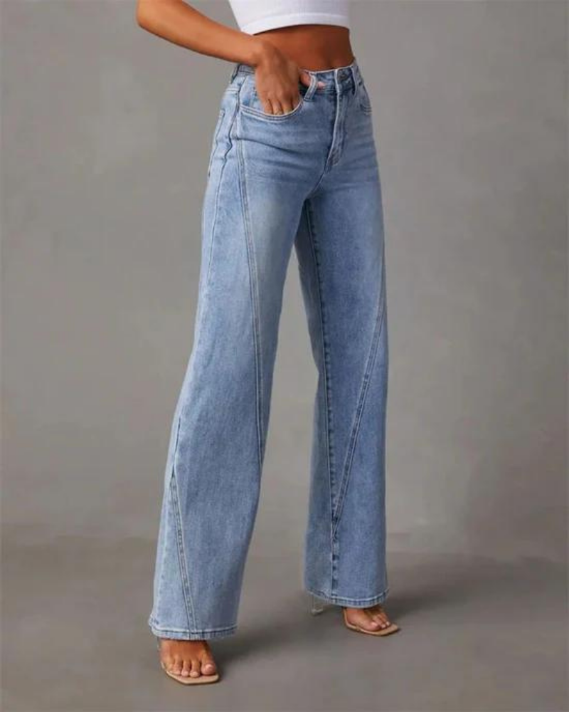 BANIA - Wide Leg Jeans with Flattering Fit and All-Day Comfort