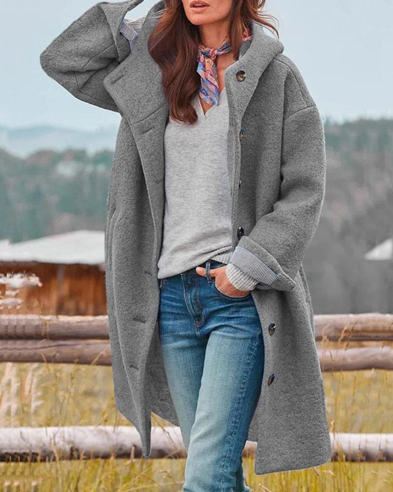 DENMA Cozy Elegant Coat – Timeless Style and Warmth for Women