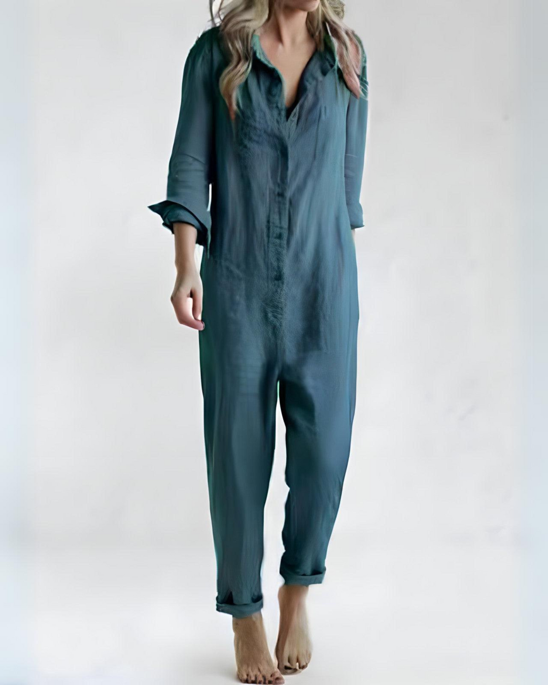 JOYA Comfy Long-Sleeved Jumpsuit – Effortlessly Chic and Perfectly Comfortable