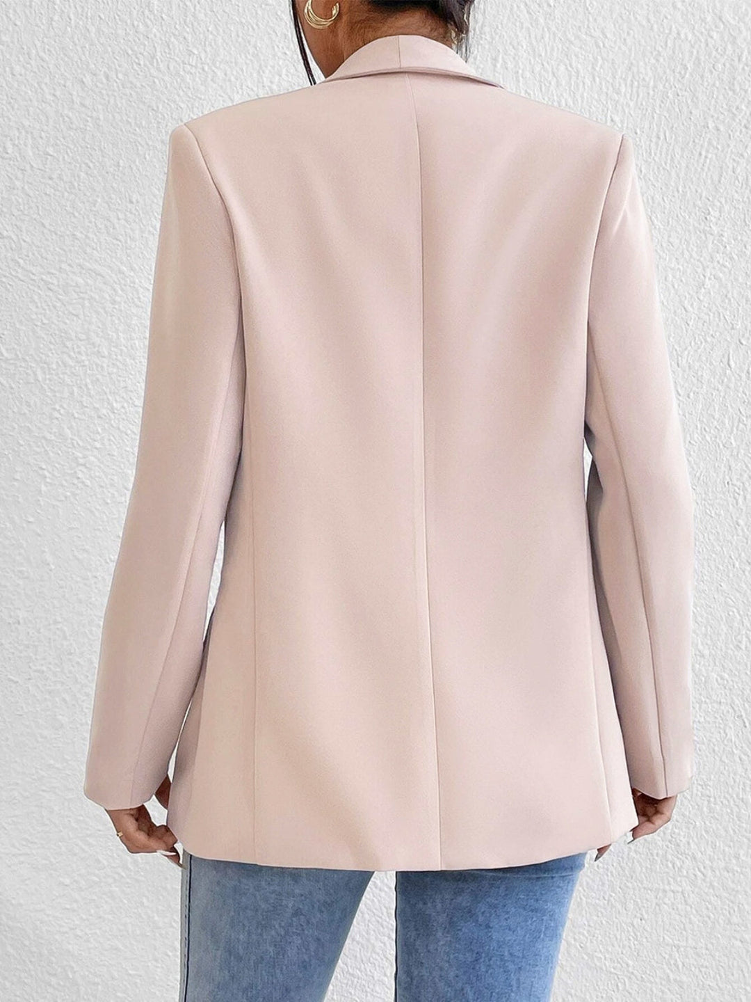 Women’s Shawl Collar Long Sleeve Blazer | Comfortable Polyester-Spandex Fit