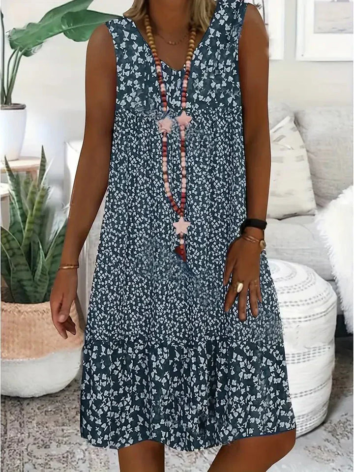 Briar™ | Floral Sleeveless Dress – Effortless Elegance for Summer Days